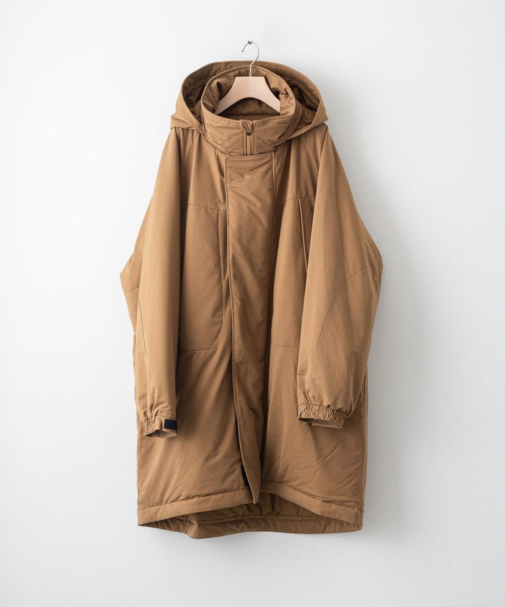 KANEMASA(カネマサ)の22AWコレクションのTYPEWRITER KINT PCU MONSTER HOODIEのCOYOTE
