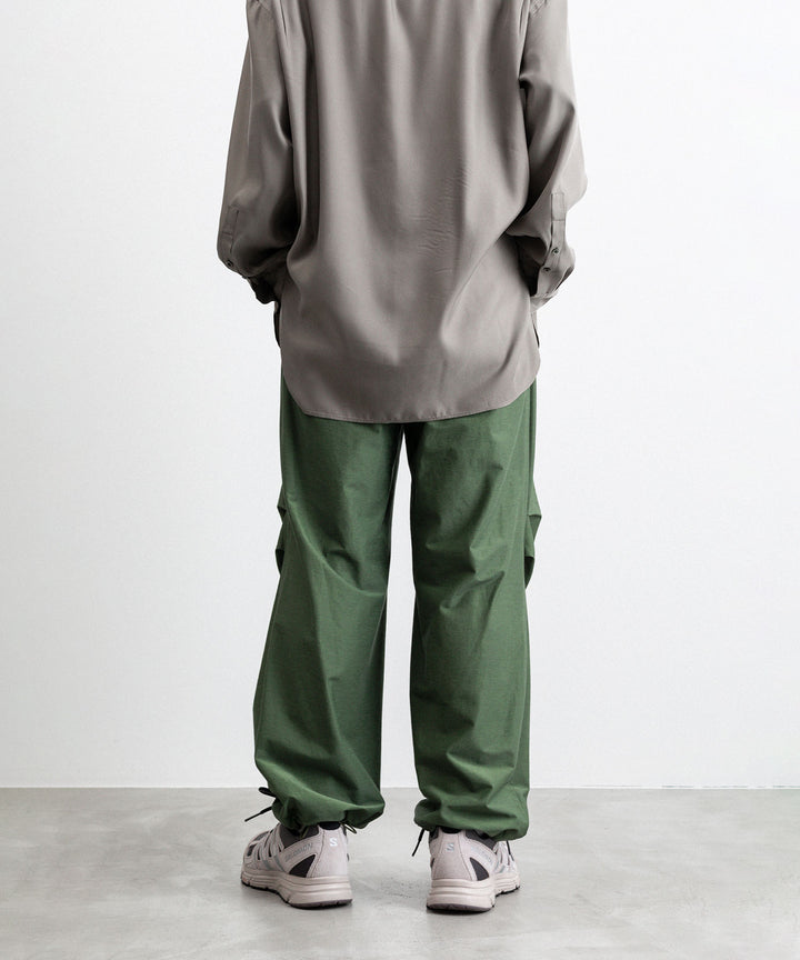 【KANEMASA PHIL.】TYPEWRITER HIGH GAUGE JERSEY OVER PANTS - MILITARY GREEN