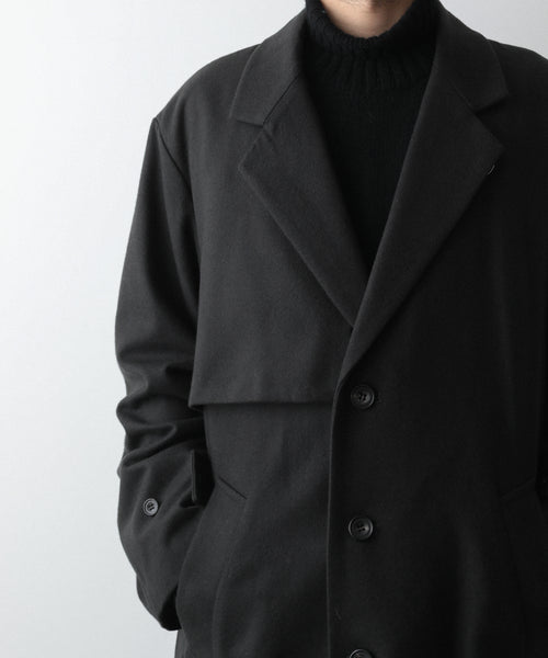 stein / シュタイン 】LAY CHESTER COAT - SHADE CHARCOAL | 公式通販サイト session(セッション)