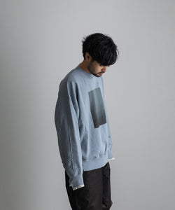 stein / シュタイン】OVERSIZED REBUILD SWEAT LS - BLUE GREY | 公式