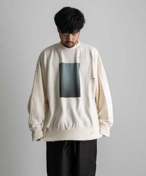 stein / シュタイン】OVERSIZED REBUILD SWEAT LS - OFF | 公式通販