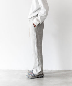 【INTÉRIM】インテリムの1950’S WIND SHIELD SWEAT PANTS - GRAY