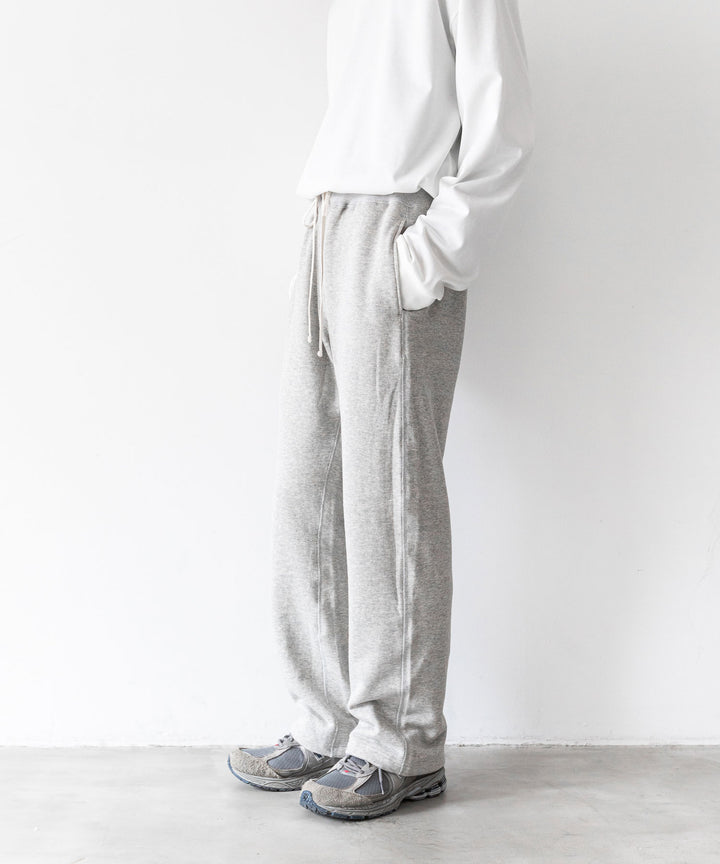 【INTÉRIM】インテリムの1950’S WIND SHIELD SWEAT PANTS - GRAY