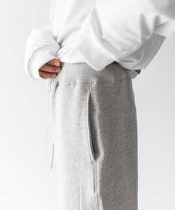 【INTÉRIM】インテリムの1950’S WIND SHIELD SWEAT PANTS - GRAY