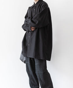 【kujaku】クジャクのAZAMI SHIRT - BLACK 公式通販サイトsession福岡セレクトショップ