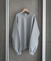 【KANEMASA】SUPER FINE GAUGE LOOSE FIT PULL OVER - GRAY