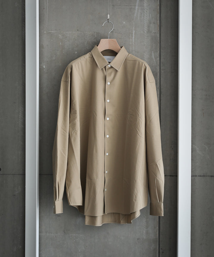 KANEMASA カネマサのドレスニットシャツ BEIGE session福岡セレクトショップの通販サイト