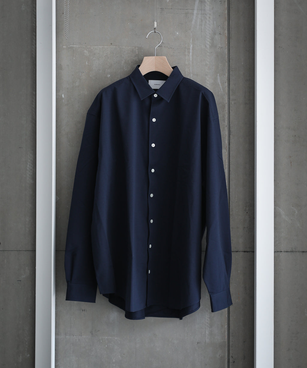 KANEMASA カネマサのドレスニットシャツ NAVY  session福岡セレクトショップの通販サイト