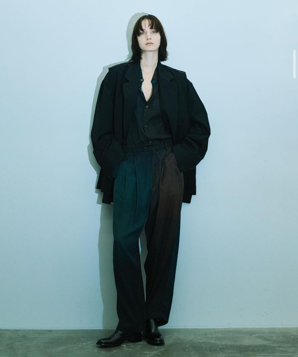 【stein】CUPRO WIDE EASY TROUSERS - GRADATION