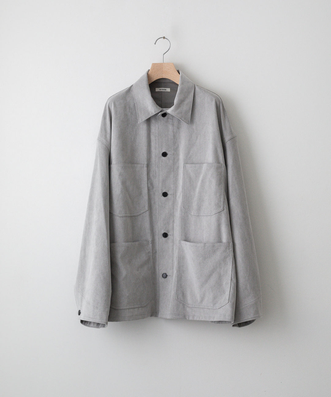 INTERIM(インテリム)の22AWコレクションのHYPER BIG ULTRA SUEDE 13STARS US MILITARY COVER ALLのGRAYINTERIM(インテリム)の22AWコレクションのHYPER BIG ULTRA SUEDE 13STARS US MILITARY COVER ALLのGRAY
