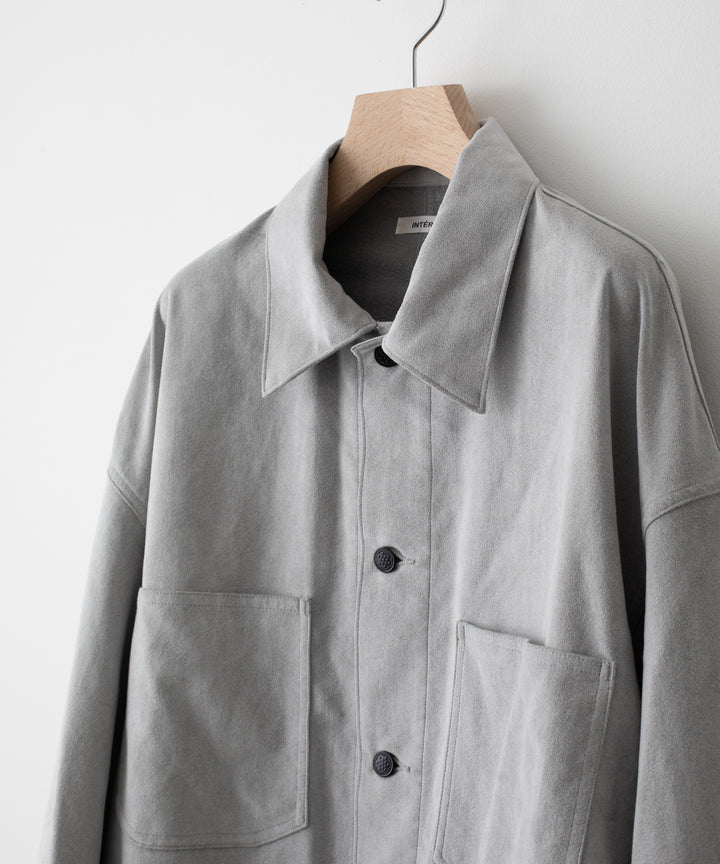 INTERIM(インテリム)の22AWコレクションのHYPER BIG ULTRA SUEDE 13STARS US MILITARY COVER ALLのGRAY