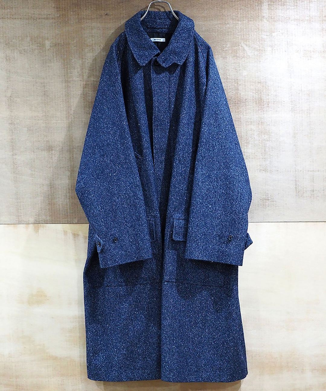 INTÉRIM インテリム HYPER BIG SILK DENIM SINGLE RANGE 4PK FLAP COAT 公式通販サイト sessionセッション福岡セレクトショップ