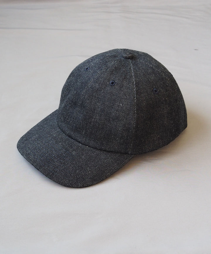 INTÉRIM(インテリム)のHEAVY SHUTTLE DENIM 6P CAP - NAVY