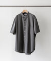 【KANEMASA】ROYAL OX DRESS JERSEY SHORT SLEEVE SHIRT - GRAY