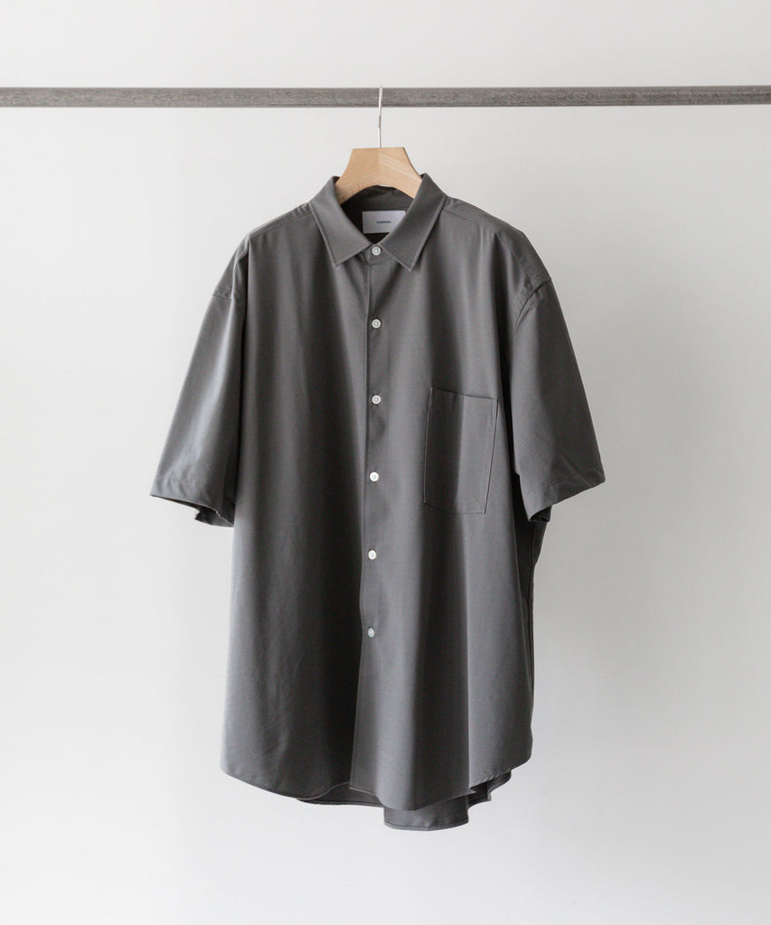 KANEMASA】ROYAL OX DRESS JERSEY SHORT SLEEVE SHIRT - GRAY – session