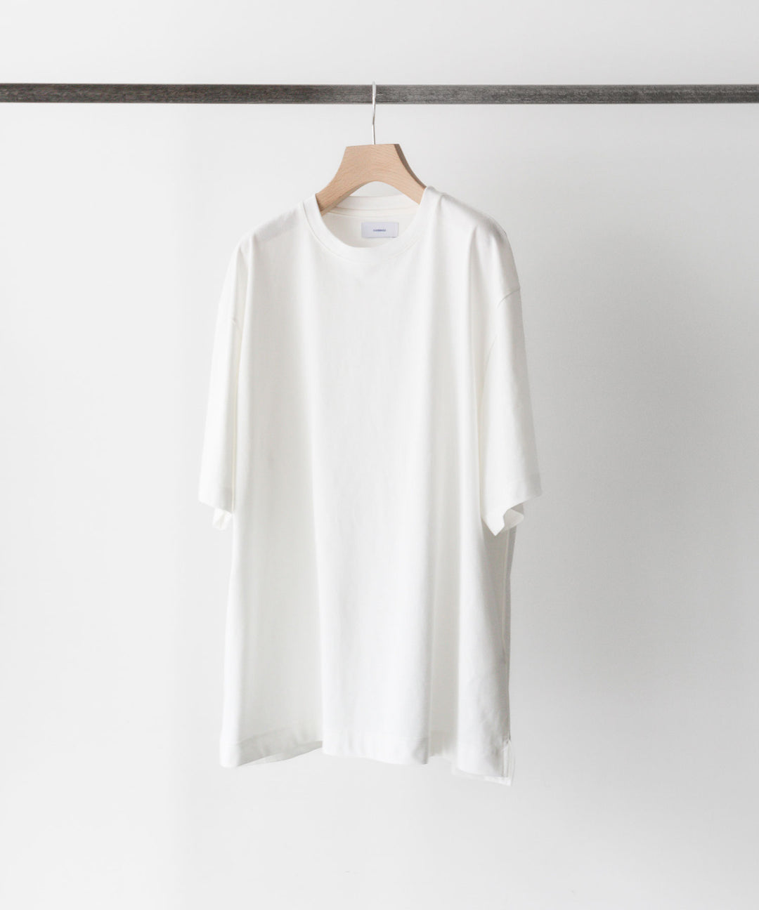 KANEMASA(カネマサ)の23SSコレクションのHIGH TWIST YARN LOOSE TEE の WHITE