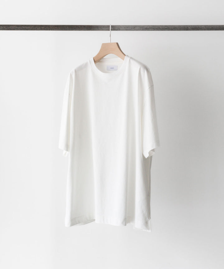 KANEMASA(カネマサ)の23SSコレクションのHIGH TWIST YARN LOOSE TEE の WHITE