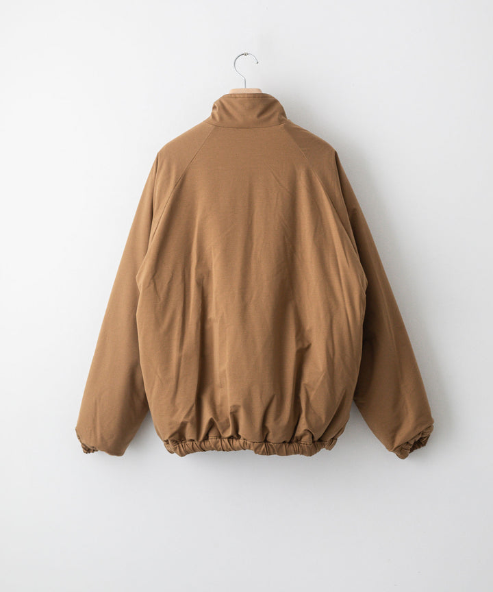 KANEMASA(カネマサ)の22AWコレクションのTYPEWRITER KNIT PCU BLOUSONのCOYOTE