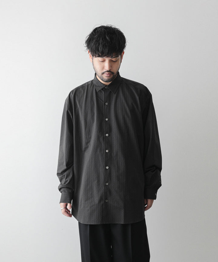 【KANEMASA】ROYAL OX DRESS KNIT SHIRT LOOSE FIT - ROPE