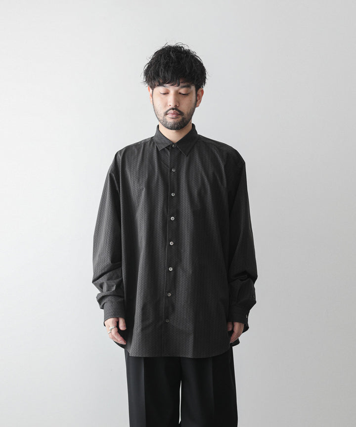 【KANEMASA】ROYAL OX DRESS KNIT SHIRT LOOSE FIT - ROPE