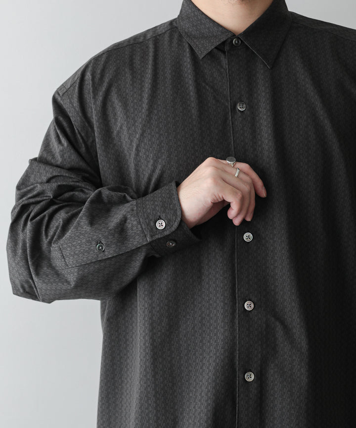 【KANEMASA】ROYAL OX DRESS KNIT SHIRT LOOSE FIT - ROPE