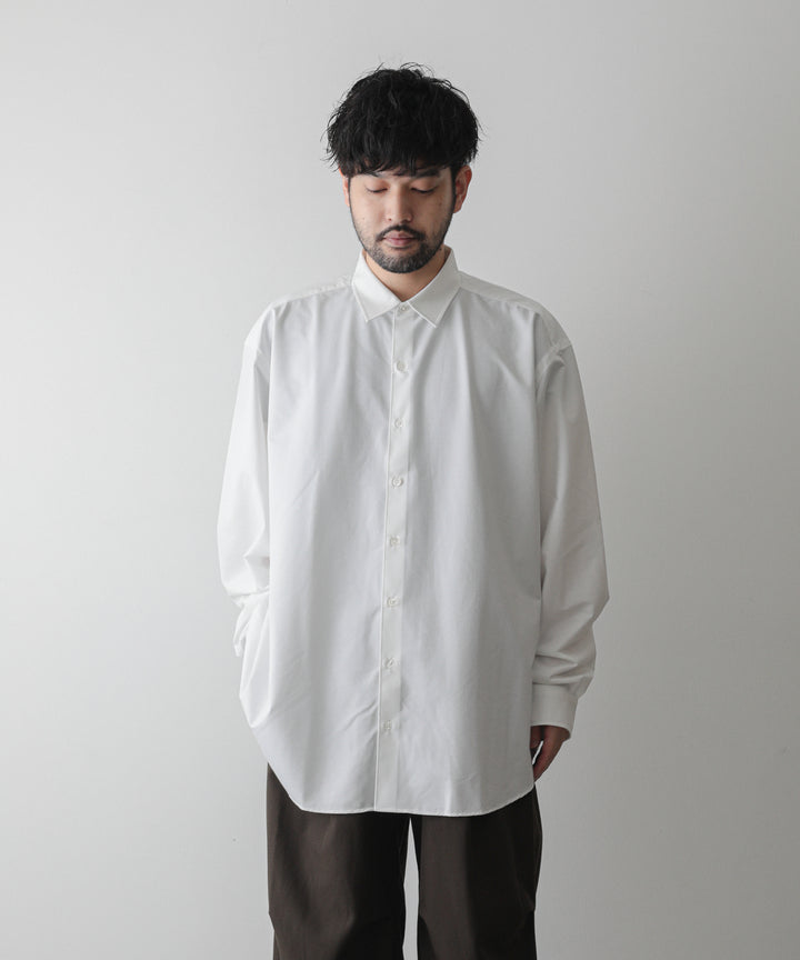 【KANEMASA】ROYAL OX DRESS KNIT SHIRT LOOSE FIT - WHITE