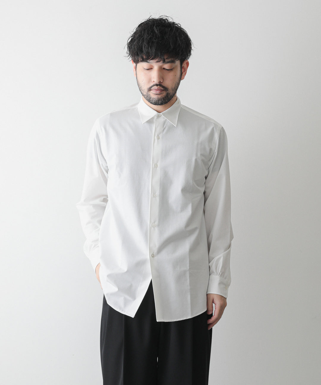 KANEMASA カネマサ ROYAL OX DRESS KNIT SHIRT JUST FIT - WHITE の公式通販サイト sessionセッション福岡セレクトショップ