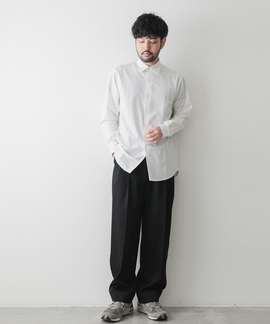 KANEMASA カネマサ ROYAL OX DRESS KNIT SHIRT JUST FIT - WHITE の公式通販サイト sessionセッション福岡セレクトショップ