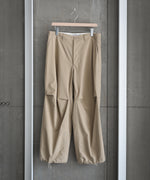 画像をギャラリービューアに読み込む, 【KANEMASA】TYPEWRITER KNIT TECHNO OVER PANTS - BEIGE
