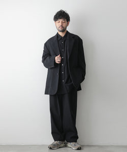 stein】WIDE DRAWSTRING TROUSERS - BLACK | 公式通販サイト session