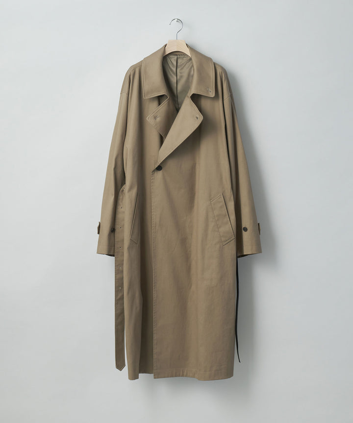 【stein】シュタインのOVERSIZED DOUBLE BREASTED COAT - DARK BEIGE 公式通販 session福岡セレクトショップ