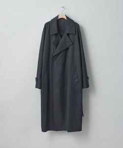 stein(シュタイン)の23SSコレクションのDOUBLE LAPELED DOUBLE BREASTED COATのDARK NAVY
