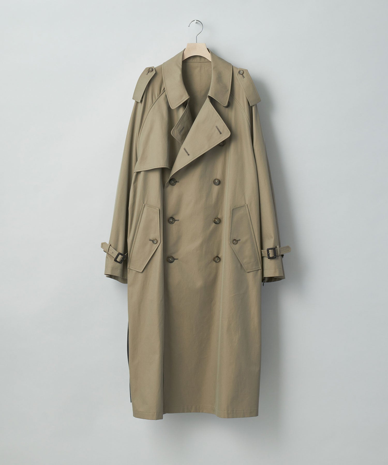 stein】OVEREISZED TRENCH COAT - BEIGE | 公式通販サイト session