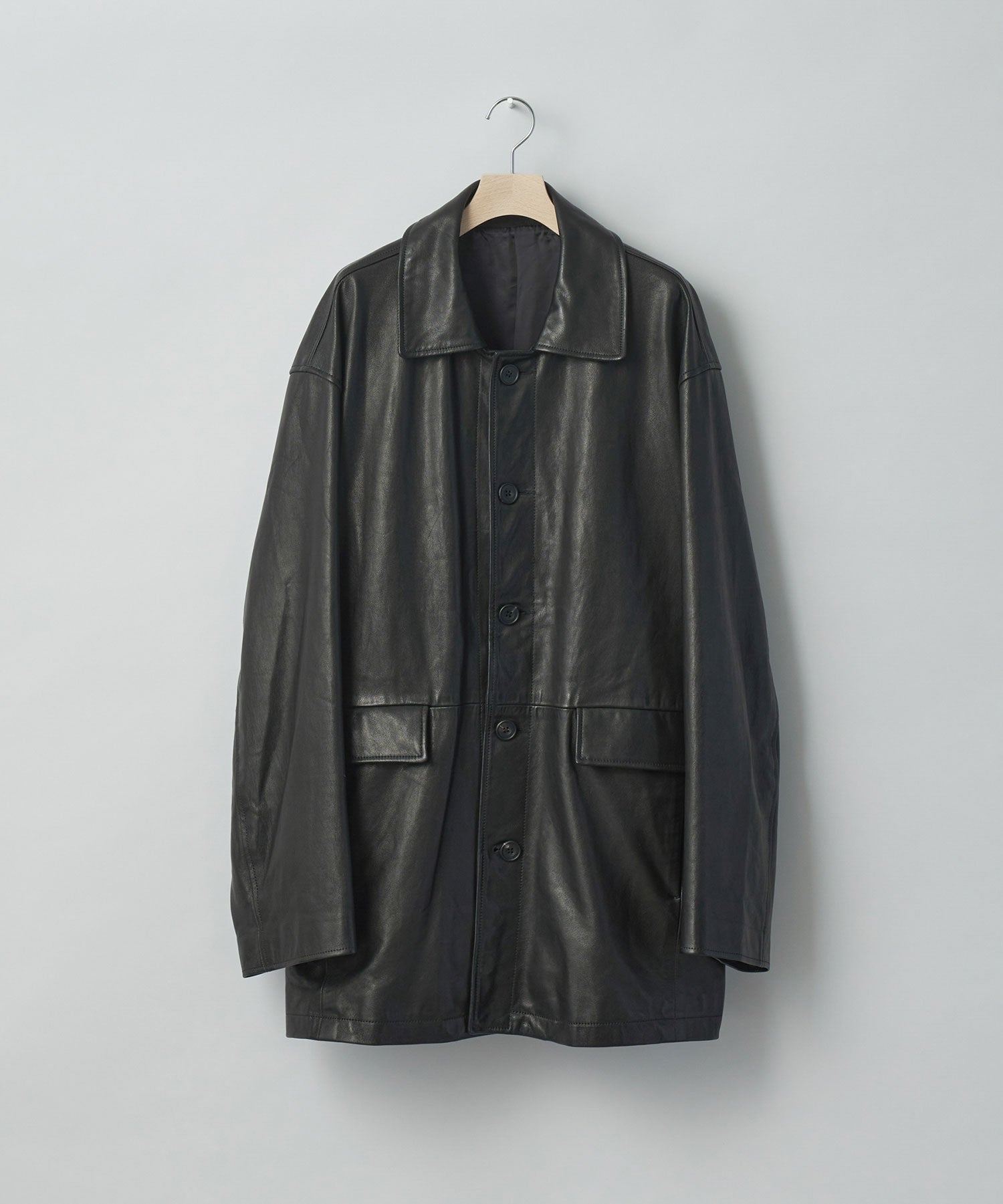 stein leather drawstring jaket Sサイズ-