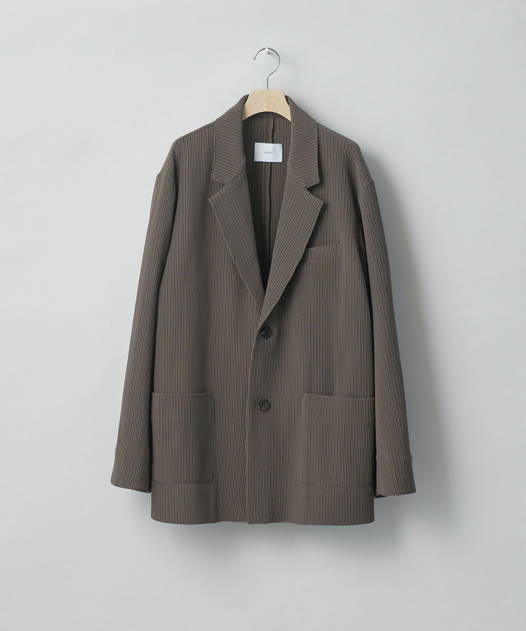 【stein】OVERSIZED GRADATION PLEATS JACKET - D.GREIGE シュタイン 23ss sessionセッション 福岡セレクトショップ 公式通販サイト