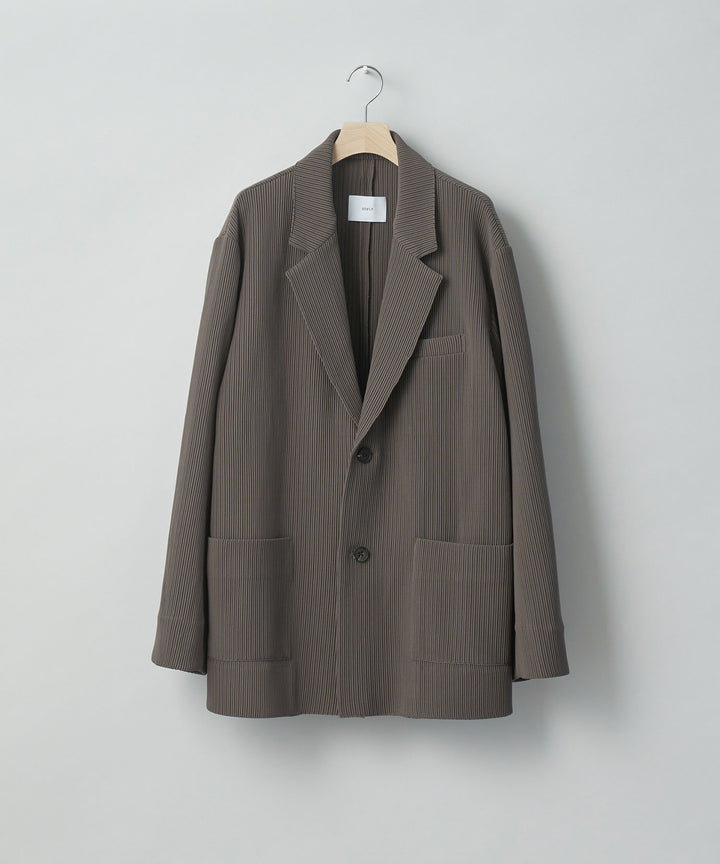 【stein】OVERSIZED GRADATION PLEATS JACKET - D.GREIGE シュタイン 23ss sessionセッション 福岡セレクトショップ 公式通販サイト