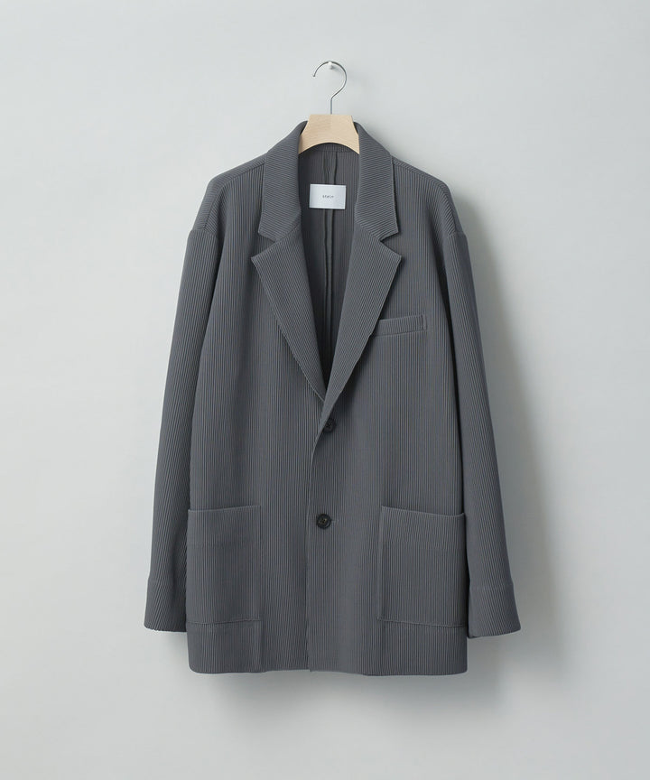 【stein】シュタインのグラデーションプリーツジャケット 公式通販 OVERSIZED GRADATION PLEATS JACKET - N.GREY