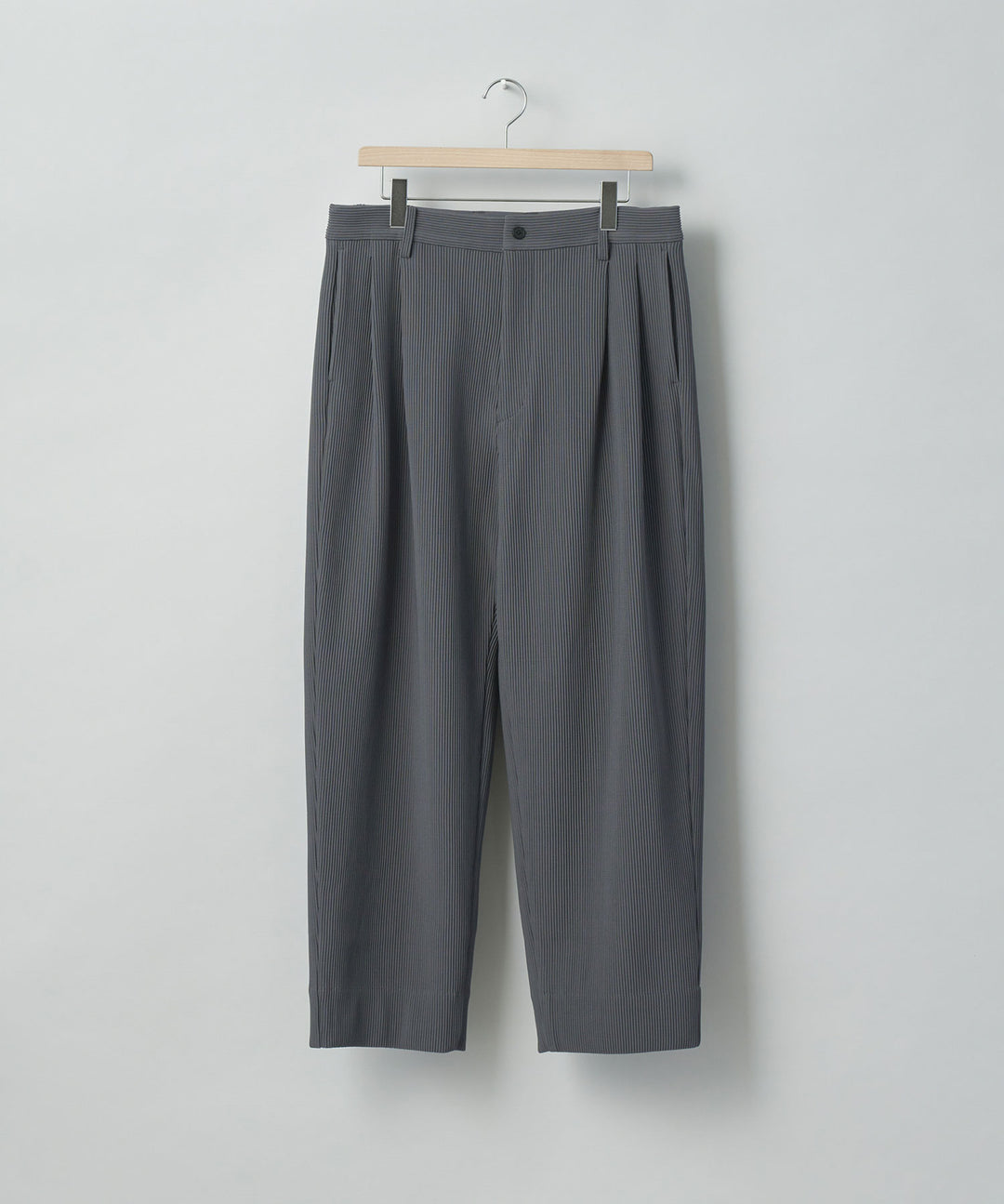 【stein】GRADATION PLEATS TWO TUCK TROUSERS - N.GREY シュタイン 23ss session セッション 福岡セレクトショップ