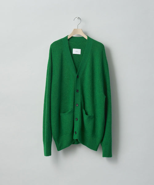 お手軽価格で贈りやすい stein カーディガン EXTRA CARDIGAN MOHAIR