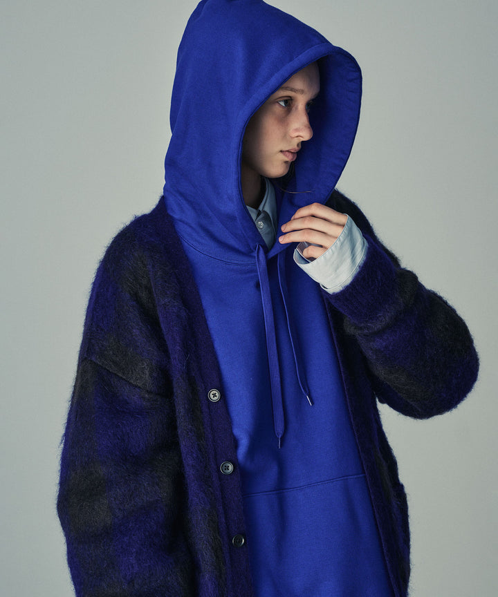 stein(シュタイン)のCOLOR COMBINATION MOHAIR CARDIGANのBLOCK CHECK 公式通販サイトsession福岡セレクトショップ