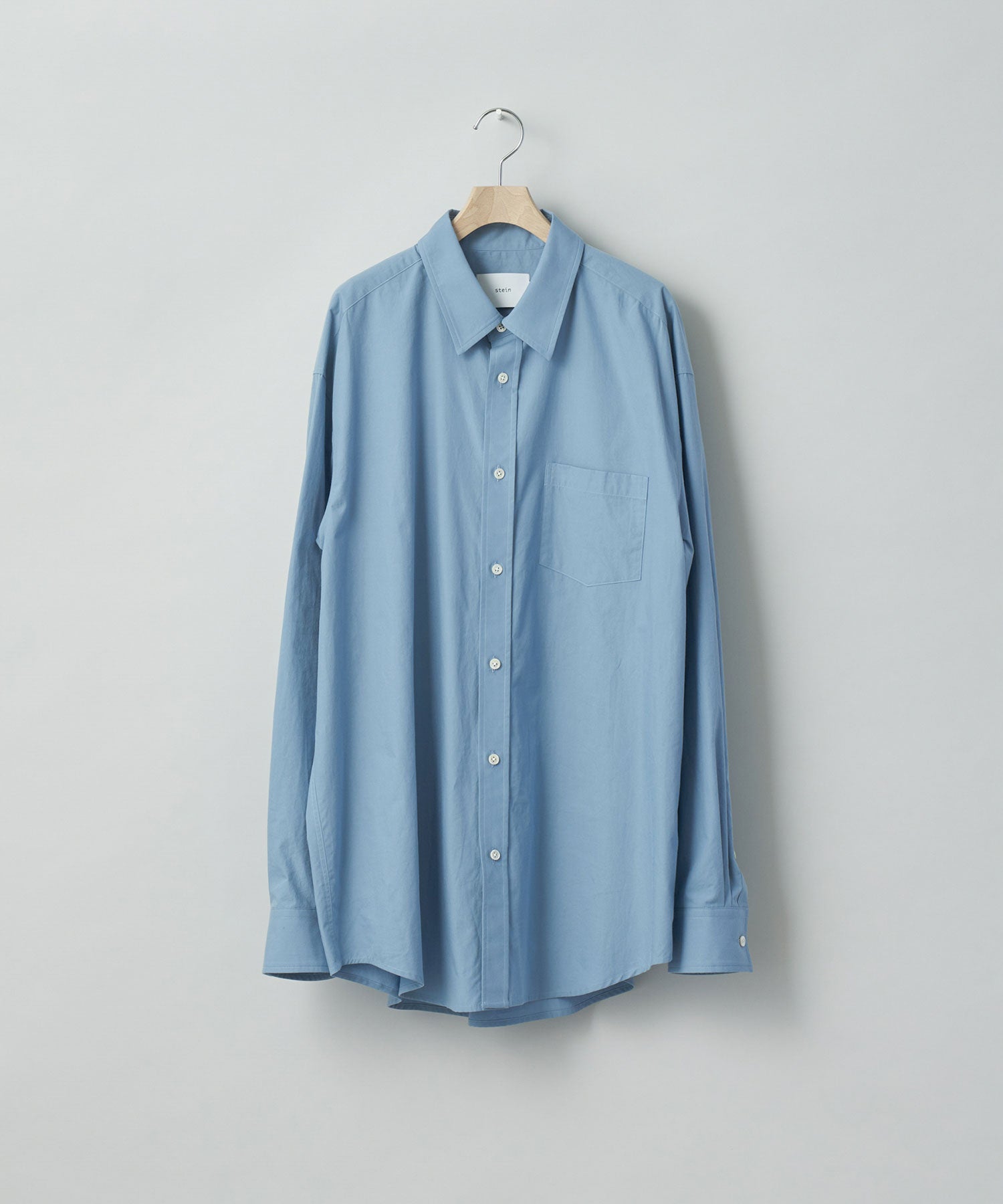 stein / シュタイン】OVERSIZED STANDARD SHIRT - BLUE | 公式通販