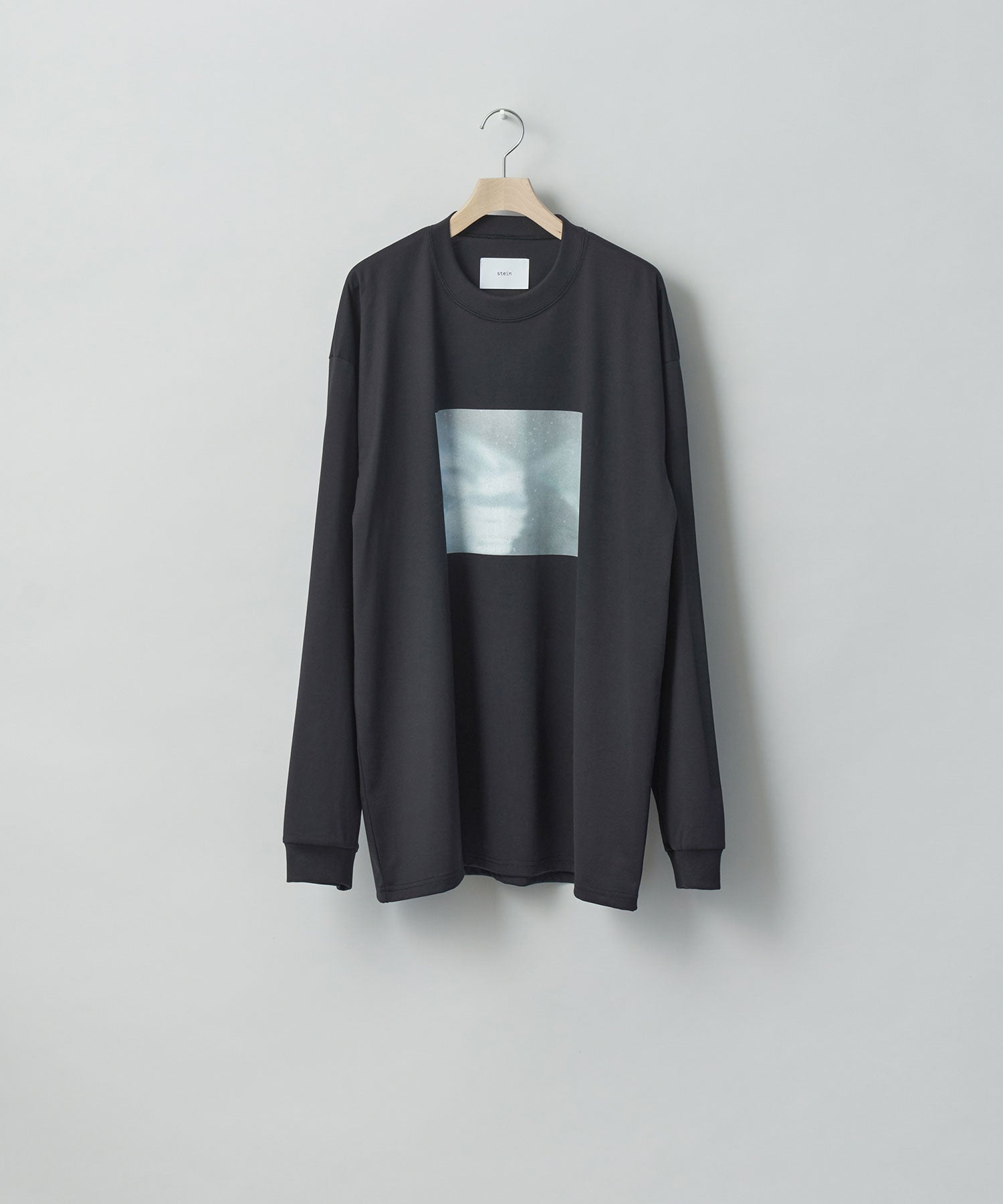 stein / シュタイン】】OVERSIZED LONG SLEEVE TEE [WATER] - DARK