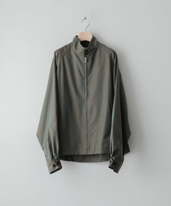 INTÉRIM】HYPER BIG GIZA COTTON GABERDINE DRIZZLER JACKET - OLIVE