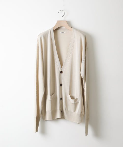 INTÉRIM】SILK 100% CARDIGAN | 公式通販サイト session(セッション)