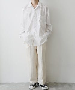 INTÉRIM】HYPER BIG 200/2 SUPIMA BROAD OPEN COLLAR SHIRT | 公式通販