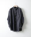 【INTÉRIM】90'S FIT SILK DENIM BUTTON DOWN SHIRT