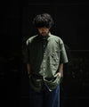 【KANEMASA】ROYAL OX DRESS KNIT SHIRT  SHORT SLEEVE - GREEN