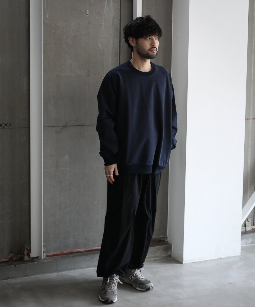 KANEMASA カネマサのプルオーバースウェット NAVY session福岡セレクトショップの通販サイト