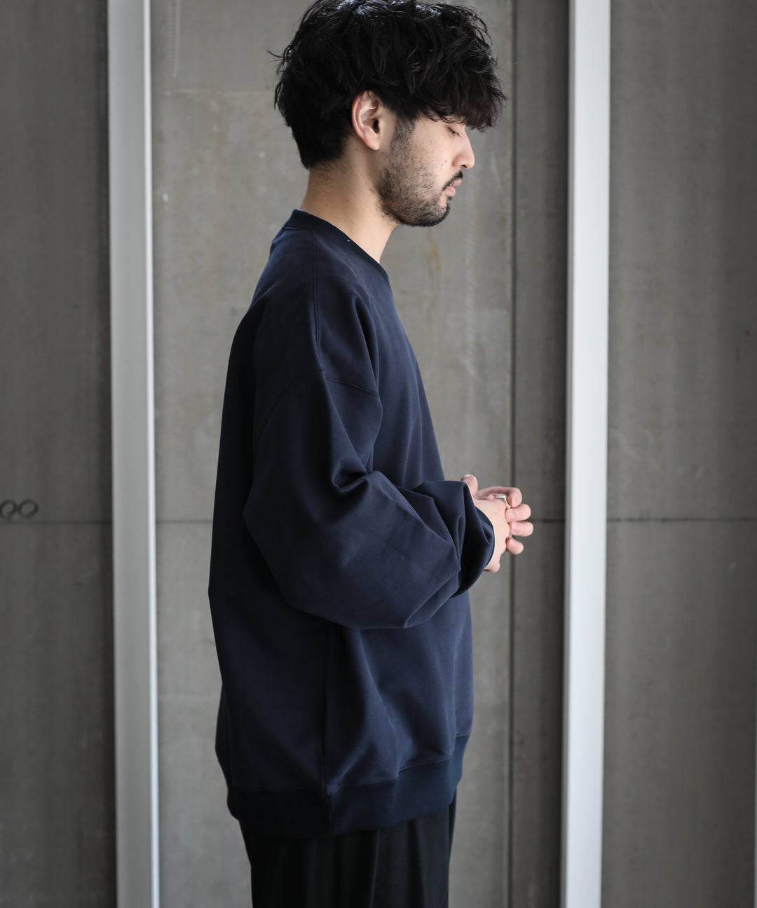 KANEMASA カネマサのプルオーバースウェット NAVY session福岡セレクトショップの通販サイト