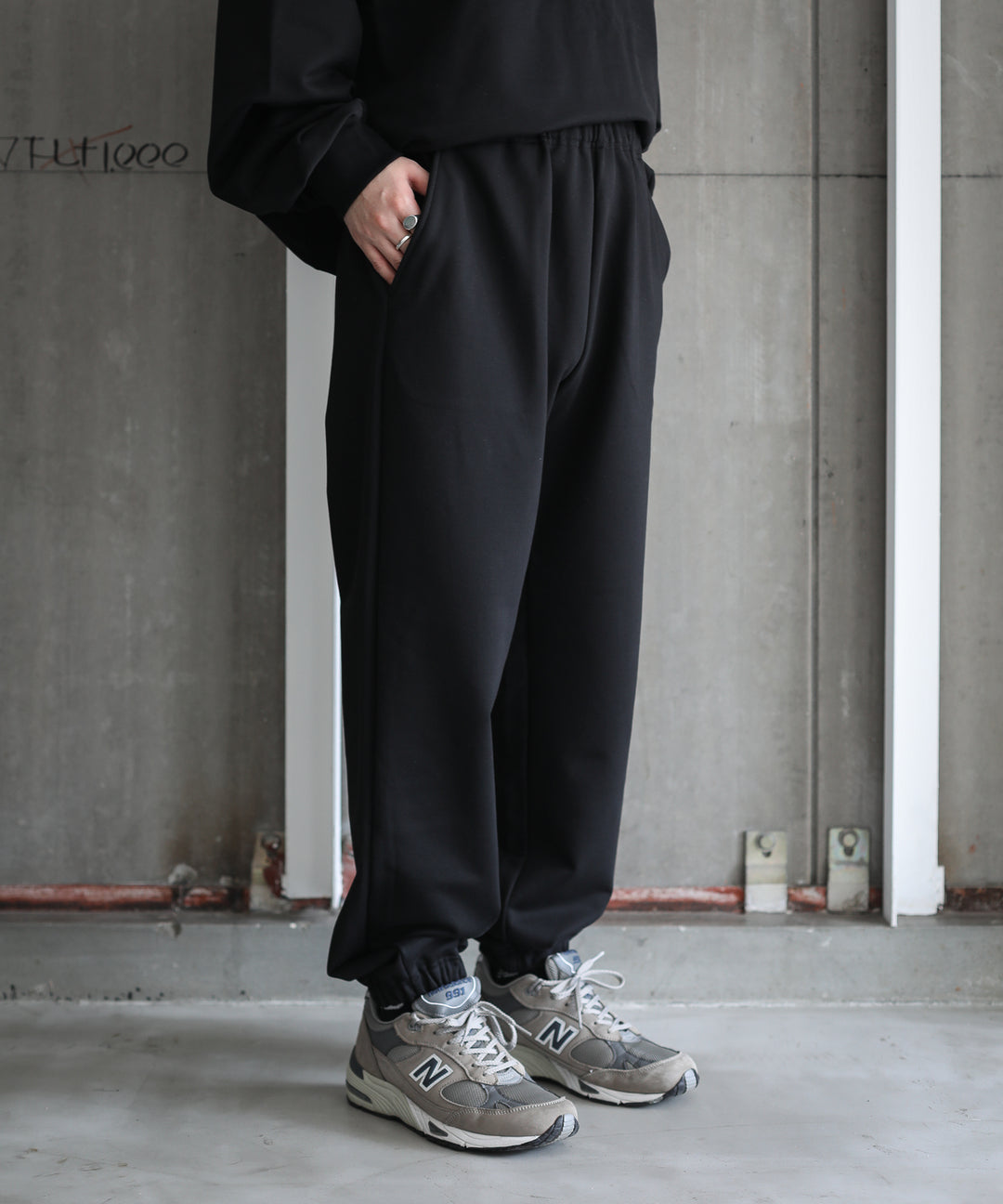 KANEMASA カネマサのスウェットパンツ BLACK session福岡セレクトショップの通販サイト
